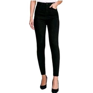 J.Jill Premium Flex Plus Women's Black High-Waisted Jeans Leggins Size 28W